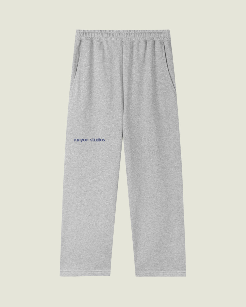 Straight-Leg Cotton Sweatpants