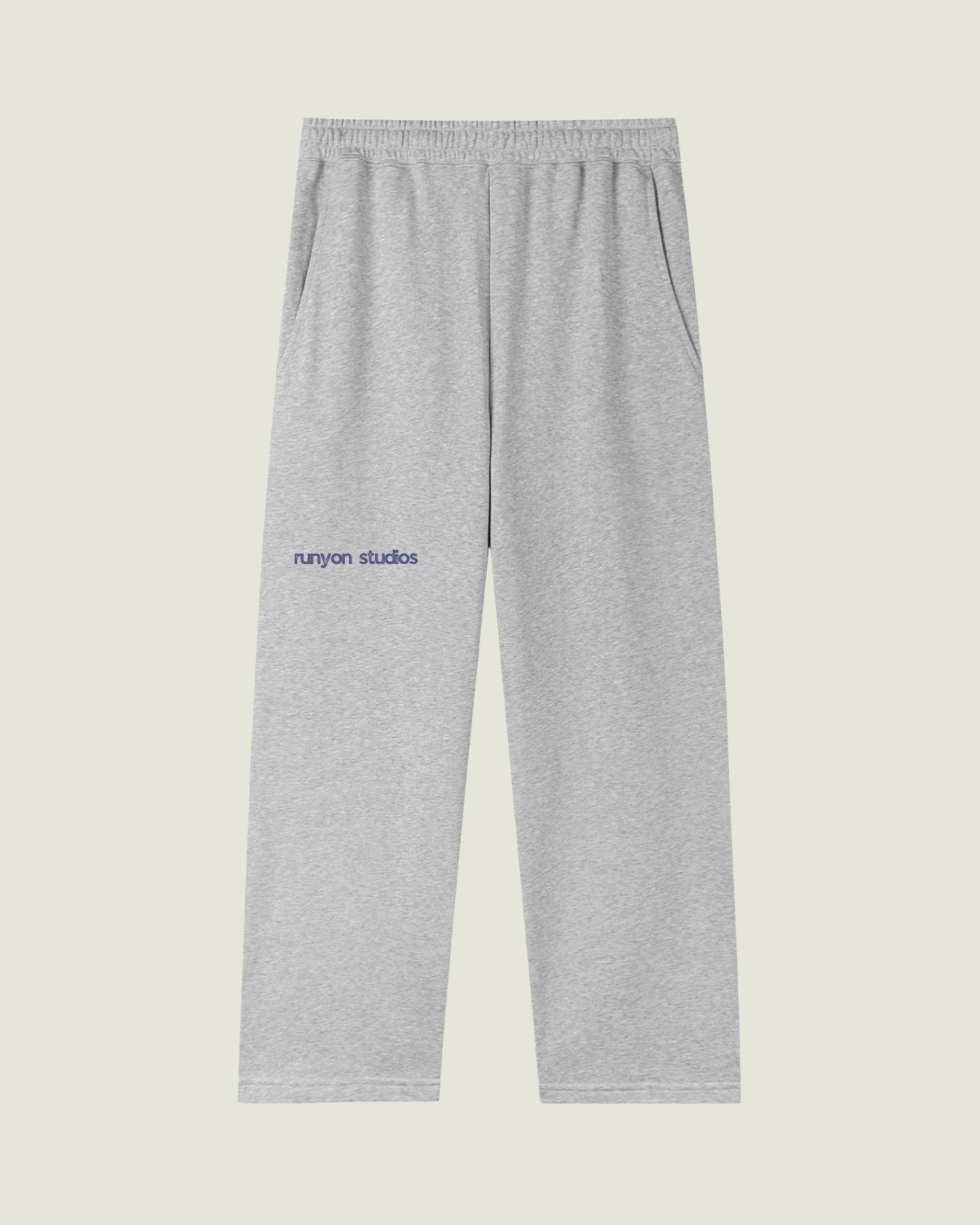 Straight-Leg Cotton Sweatpants