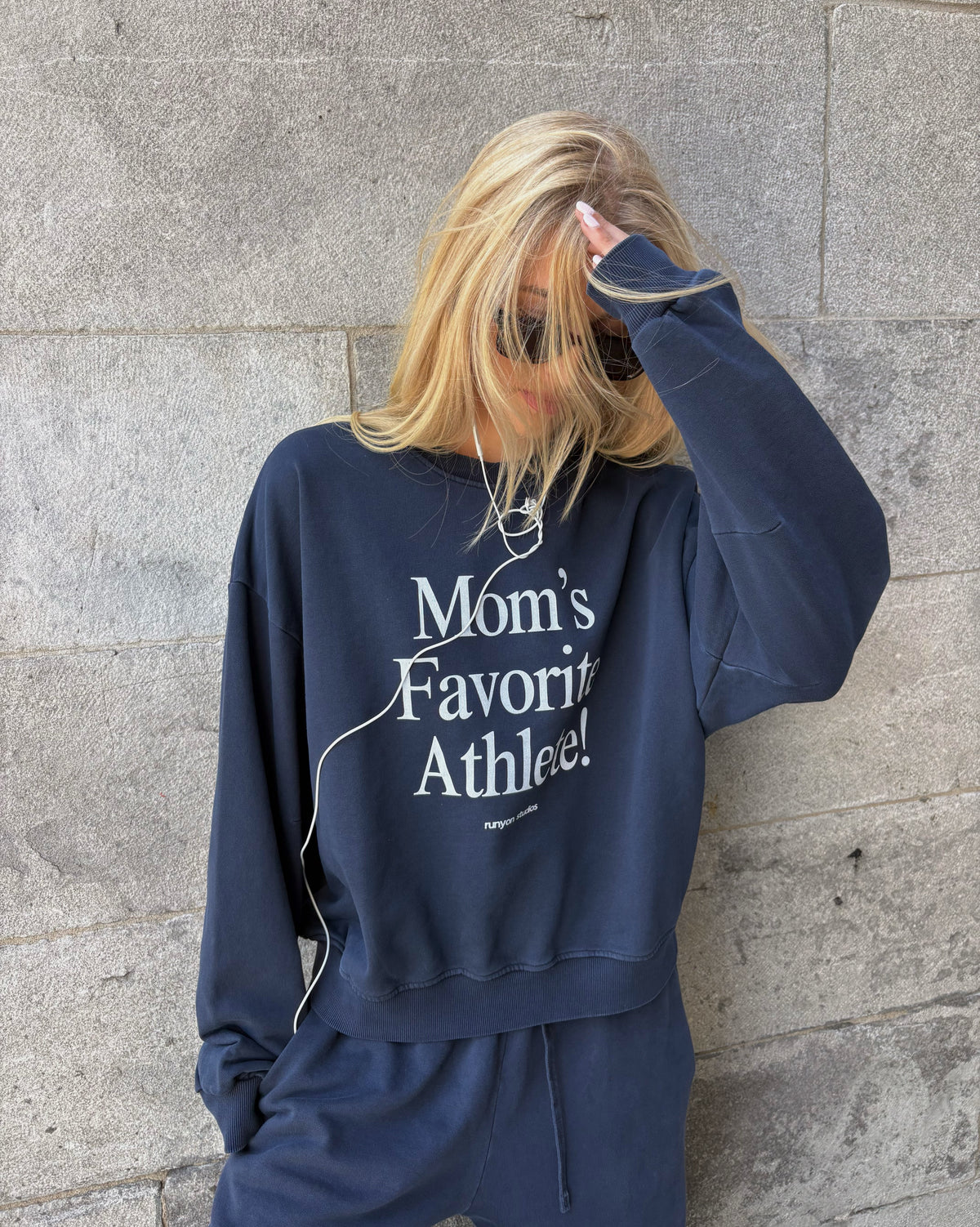 Classic Crewneck “Mom’s Favorite Athlete!”