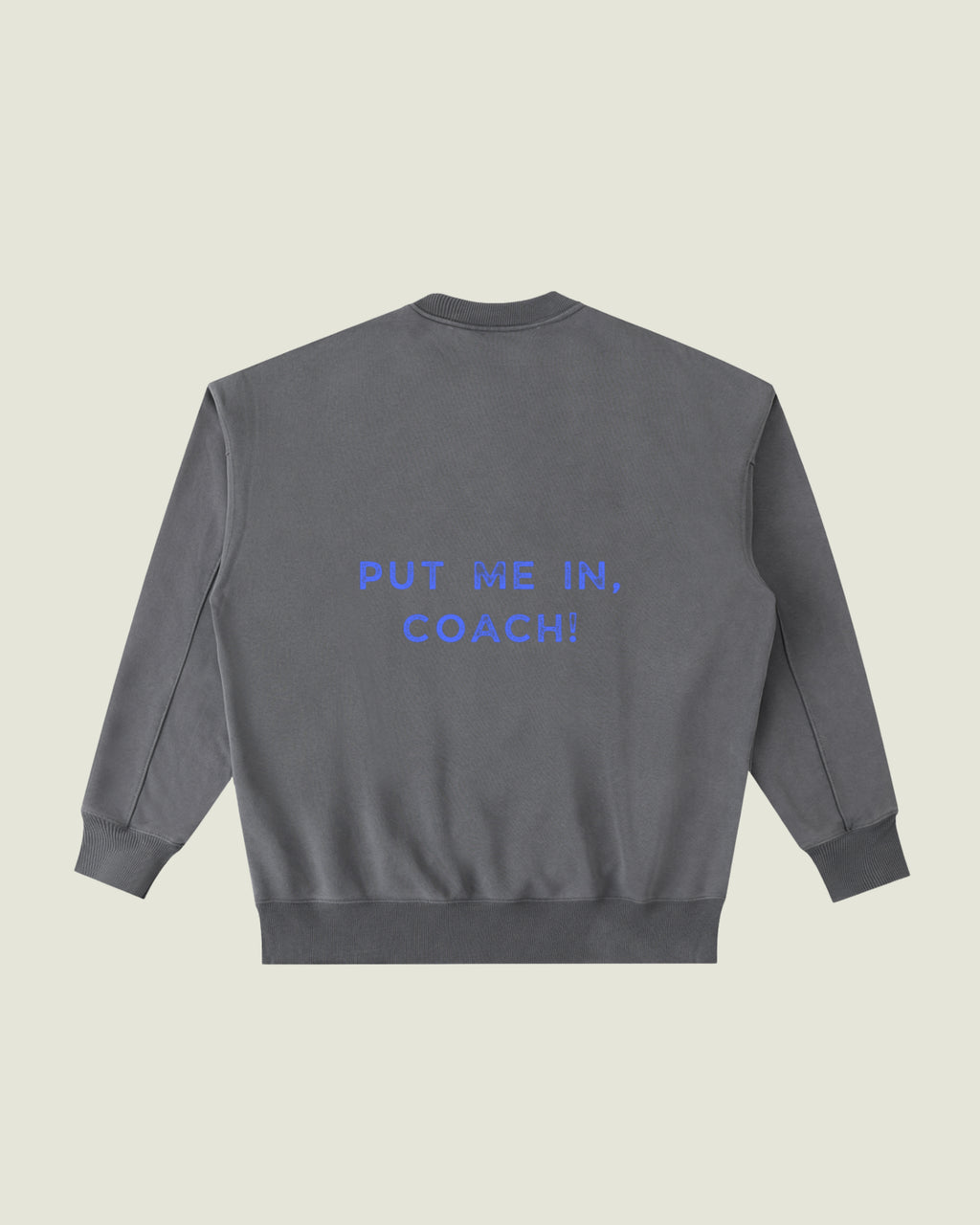 Worn-In Heavyweight Crewneck “Put Me In, Coach!”